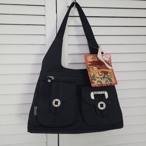 Vintage Mudd Black Handbag Y2K Bratz 90’s Early 2000s Skater Girl New With Tags